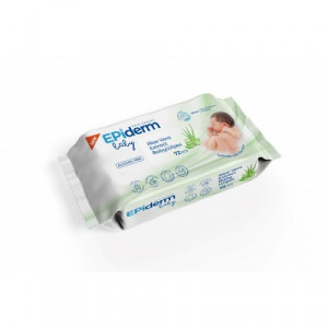 Servetele umede copii Epiderm Skin Expert Aloe Vera 72 bucati