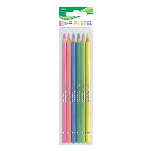 Set 6 creioane colorate Pastel – punga cu agatoare
