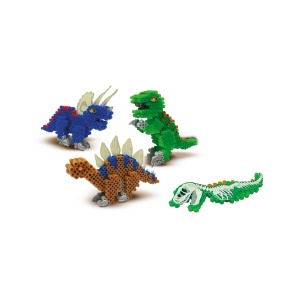 Set creativ copii - Margele de calcat cu Dinozauri Beedz - Img 5