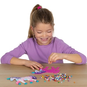 Set creativ Green Beedz – Margele de calcat Unicorn - Img 7