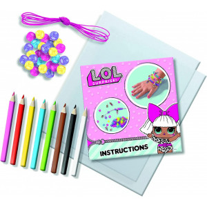 Set creativ pentru copii - Bratari cu pandantive L.O.L. - Img 2