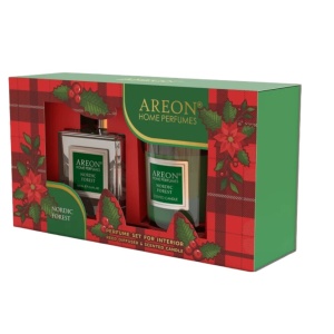 Set Home Perfume 150ml + Candle Nordic Forest