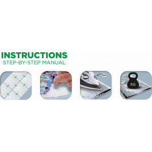 Set margele de calcat Beedz Art - Cai cu placi hexagonale - Img 4