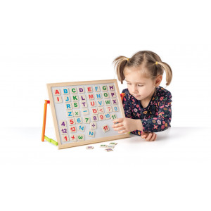 Tabla magnetica de pus pe masa cu alfabetar - Img 2