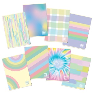 Caiet A4 cu Jolly Page - One Color Pastel Plus, 80 g/m2, 40 pag. (Dictando) - Img 1