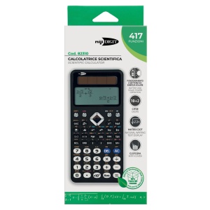 Calculator stiintific 10+2 cifre cu 417 functii si display 2 linii (1 buc/blister)