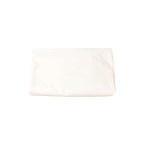 Cearsaf patut 120X60 cm bumbac 100%, culoare crem - Img 2