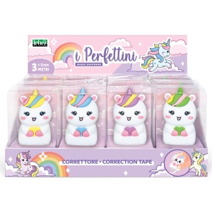 Corector cu banda Magic Unicorns, 4 modele (12 buc/display)