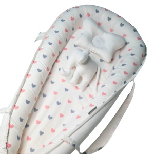 Crează-ți Setul Baby Nest Diamond: Design Personalizabil cu Pernuță și Jucărie, Confort Premium Handmade în România - Img 5