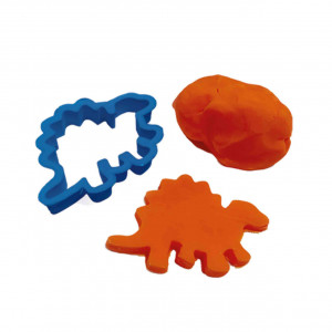 Forme pentru copii de taiat plastilina Dino (7 piese) - Img 3