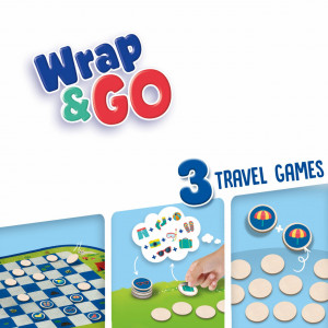 Joc de calatorie - Wrap & Go - Dame - Joc de memorie - Merg in vacanta si iau… - Img 3