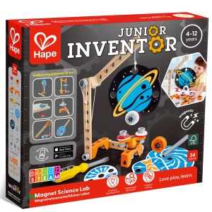 Jucarie din lemn - Laboratorul cu magneti (34 piese) - Img 4