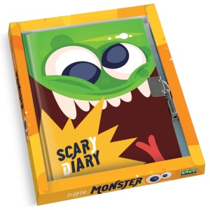 Jurnal Monster, cu cutie cadou, 80 de pagini, 13 x 18 cm (6 buc/display) - Img 2