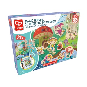 Kit de creat magneti pentru copii cu tematica Fantasy - 17 piese