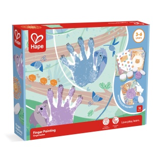 Kit pictura cu degetele pentru copii - 16 piese