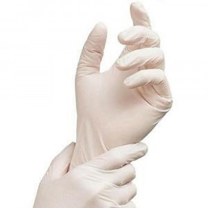 Manusi examinare latex nepudrat, marime S