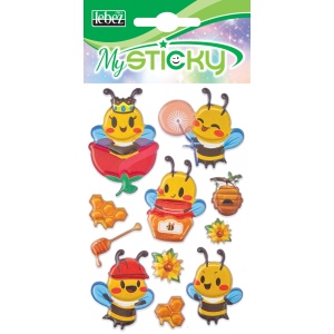 My Sticky 3D Bugs Life, 6 modele asortate (48 pachete/display) - Img 7