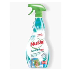 Nufăr Soluție Geamuri cu Oțet pentru Curățare Rapidă - 500 ml