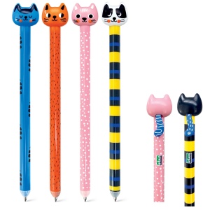 Pix care se sterge cu snap, Upsy Tales Cats, 4 modele (36 buc/display) - Img 2