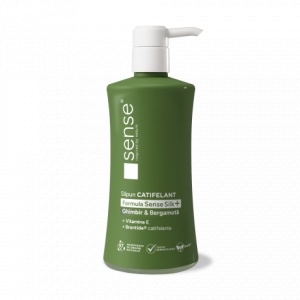 Sapun Lichid Gel, SenseSilk+, Ghimbir & Bergamota, 330ml – SENSE - Img 2