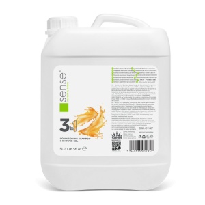 Sense 3 In 1 Sampon, Balsam Si Gel De Dus 5L - Img 2