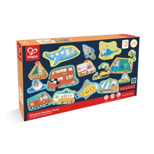 Set 15 puzzle-uri cu vehicule (18-36 luni) pentru copii - Img 2