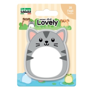 Set 20 memostick in forme Lovely din hartie, 6 modele (96 blistere/display) - Img 6