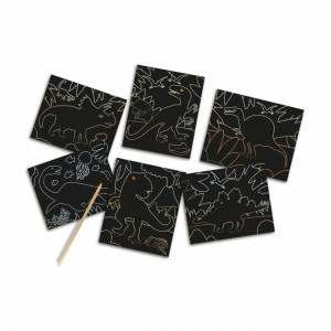 Set creativ – Razuieste Dinozauri Glow-in-the-Dark - Img 4