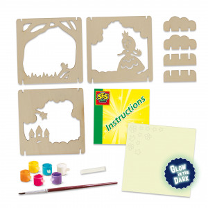Set creativ copii - Povesti cu cutie de umbre, glow in the dark - Img 3