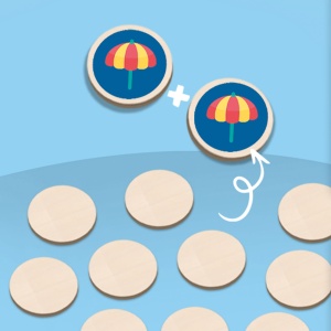 Set de 3 jocuri copii - Dame, Memorie si Vacanta - Img 11