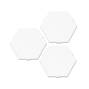 Set placi pentru margelele de calcat Beedz - 3 bucati hexagon - Img 2