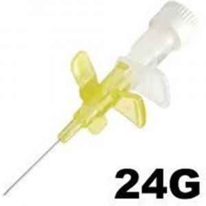 Branule, cap galben 24 G