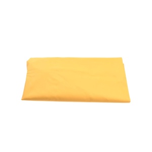 Cearsaf pat bumbac 100% culoare galben 90x200x10 cm - Img 3