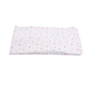 Cearsaf patut 120x60 cm bumbac 100% model stelute - Img 2