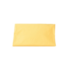 Cearsaf patut 90x40 50 cm, bumbac 100%, culoare galben - Img 2