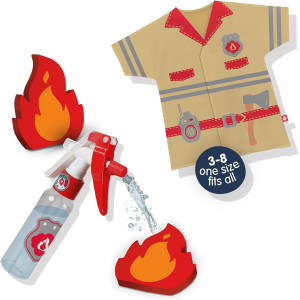 Costum de pompier cu accesorii pentru copii - Img 3