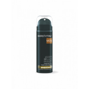 Deodorant Antiperspirant Ambitious 150 ml, Gerovital Men