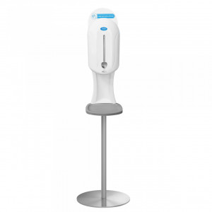 Dozator dezinfectant, cu senzor, cu stand inox - Img 1