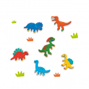 Forme pentru copii de taiat plastilina Dino (7 piese) - Img 4