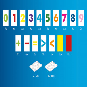 Joc Invatam sa numaram si sa calculam Hubelino (120 piese) - Img 2