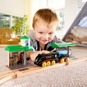 Jucarie – Tren cu aburi si fluier - Img 4