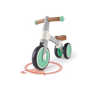 Jucarie - Bicicleta de echilibru, verde deschis - Img 1