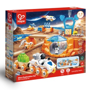 Jucarie copii - Set de sine de explorare pe Marte (48 piese)