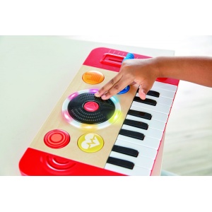 Jucarie din lemn pentru copii Studio DJ mix &amp; spin - Img 4