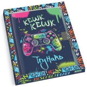 Jurnal Gaming, cu cutie cadou, 80 de pagini, 13 x 18 cm (6 buc/display) - Img 3