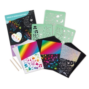 Kit de creat tablouri prin razuire pentru copii - 26 piese - Img 2
