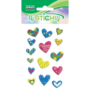 My Sticky 3D Love, 6 modele asortate (48 pachete/display) - Img 6