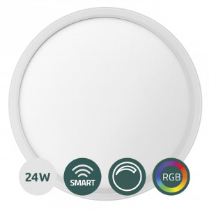 Plafoniera LED SMART SAMUS SLP420-2880LM-24W-3000/4000/6500K+RGB+DIMMER - Img 1