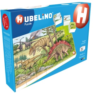 Puzzle Lumea dinozaurilor Hubelino (35 piese) - Img 4