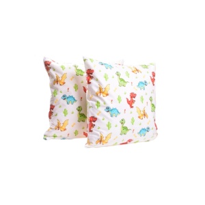 Set 2 perne decorative Dinozauri 50x50 cm - Img 1